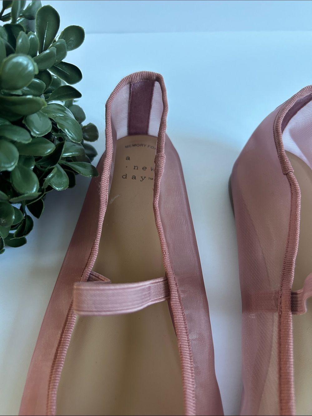 a new day Blush Pink Ballet Flats with Bow - Picture 7 of 7